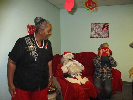 Lolita, Blind Santa and a father with his baby